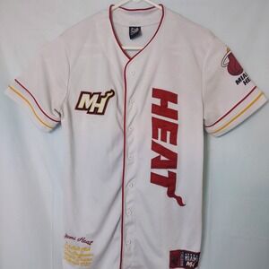Miami Heat Basketball Eastern Conference‎ Southeast Division Embroidered JerseyM